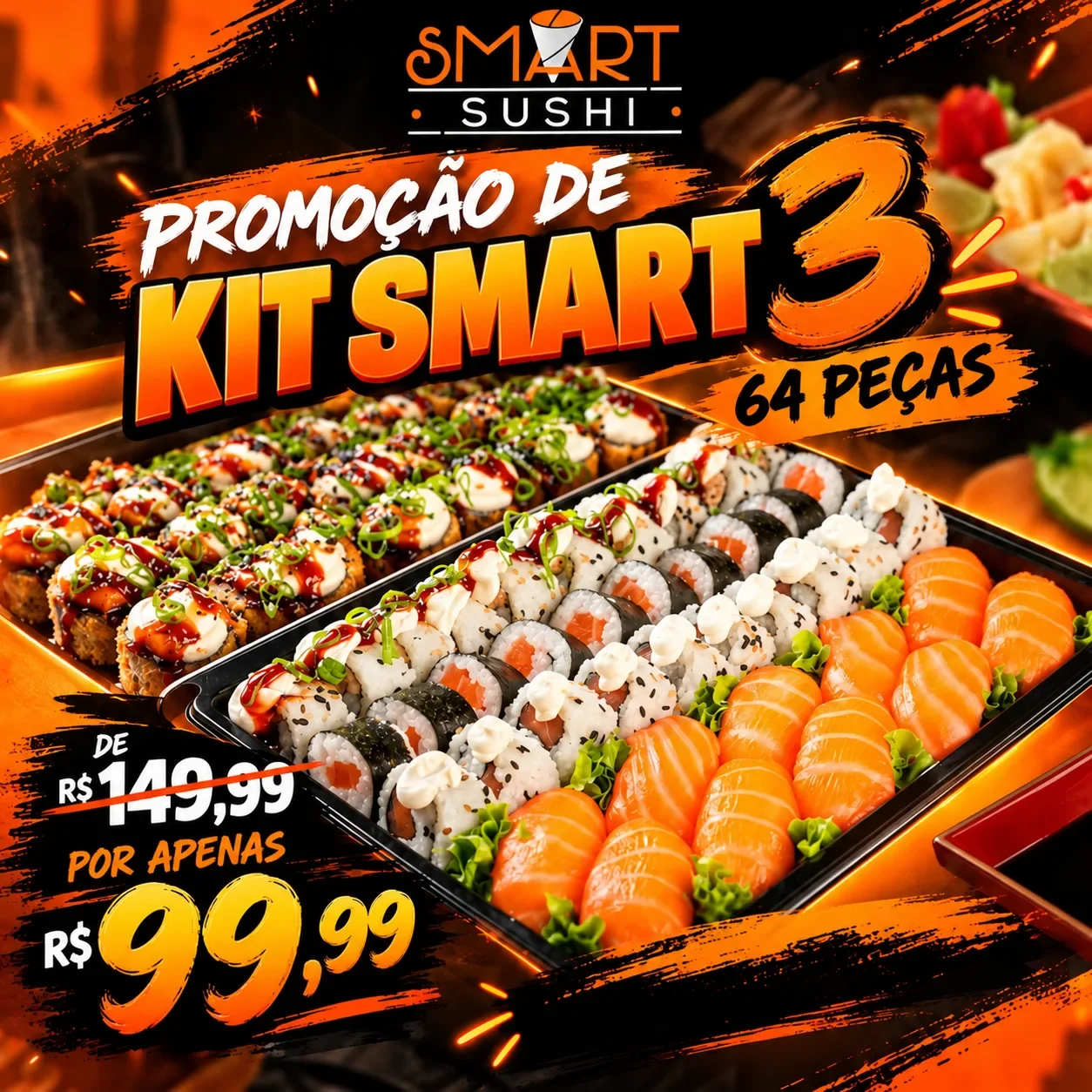 Kit Smart 3 64 Peças